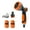 Orange, variant on Lefree Yard 10 Patterns Adjustable Yard Garden Hose Sprayer Nozzle Heavy Duty for Outdoor Yellow