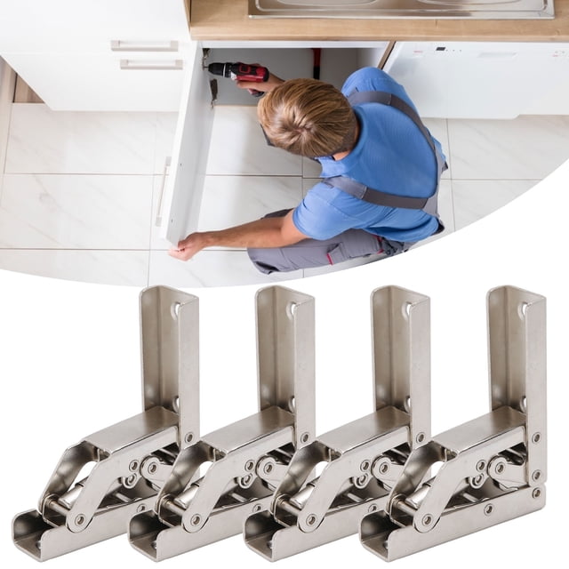 Bisagra De Armario, Bisagra De Puerta En Forma De Puente, Galvanoplastia De Doble Capa Con Tornillo Para Cocina Para Armario