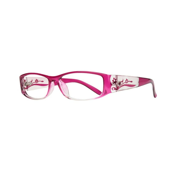 Eyebogo Kaylee Women Rectangular Reading Glasses, Pink,  2.00