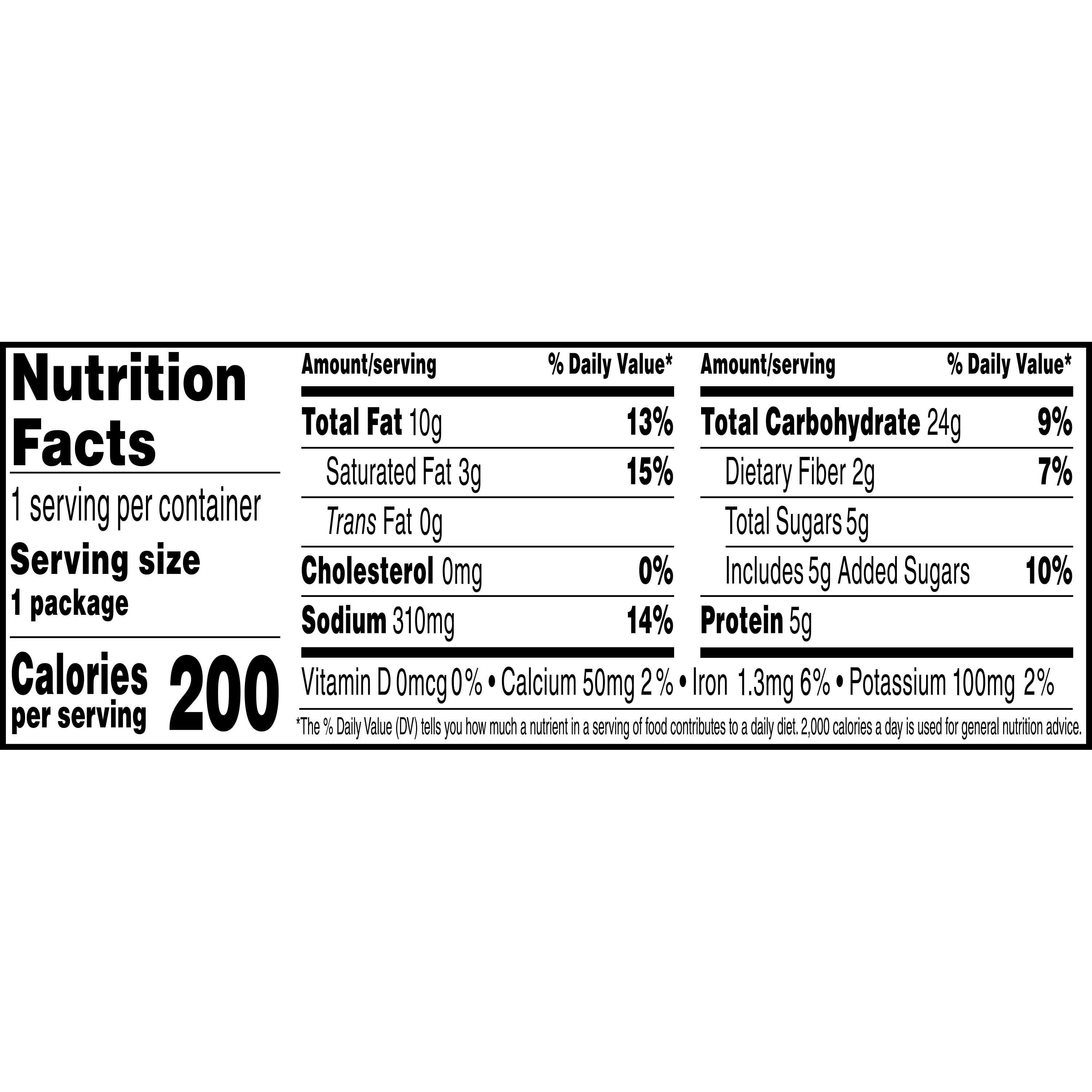 Munchies Peanut Butter on Baked Cheese Crackers, 1.42 oz Bag