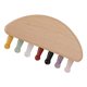 thumbnail image 5 of Peine De Piedra Para El Cabello, Forma De Media, Cepillo De Masaje Para El Cuero Cabelludo, Herramienta Compacta Para Desenredar Para El Hogar, 5 of 7