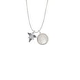 thumbnail image 2 of Delight Jewelry Silvertone Caduceus - PTA To the World You are a Mother Locket Necklace, 2 of 4