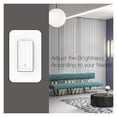 thumbnail image 2 of Interrupteur Variateur de Lumière Intelligent Wi‐Fi Intelligent Compatible avec la Maison pour Commande Vocale, Aucun Concentrateur Requis, Fiable et Fiable, 2 of 7