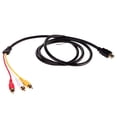 thumbnail image 4 of Adaptador HDMI a 3-RCA Video Audio AV FLhrweasw 15 m, 4 of 6