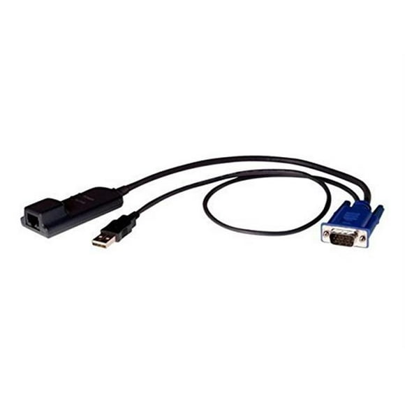 Module d'Interface Serveur IQ pour le Câble Vidéo de Port d'Affichage&44; Usb-Clavier&44; Souris VM CAC & USB 2.0