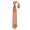 Peach Print Men's, variant on Peach Print Men's Necktie - Elegant Satin Formal Tie for Wedding, Business & Prom - Kawaii Tropical Fruit Design, Wrinkle-Resistant, Vibrant Pink & Sweet Peach Pattern, Gift for Grooms & Professionals