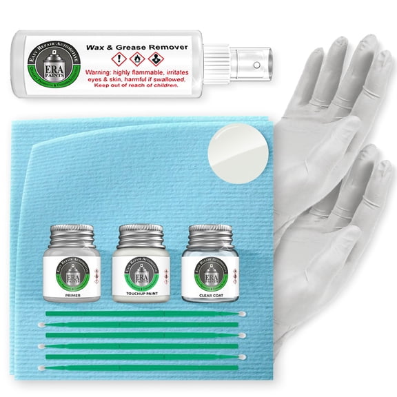 ERA Paints WA9737 - White for PONTIAC Exact Match Touch Up Paint Jar - Pro Kit