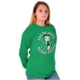 thumbnail image 4 of Betty Boop Saint Paddys Lucky Charm Women's Long Sleeve T Shirt Brisco Brands S, 4 of 6