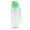 Green, variant on ModuNook Reusable Water Bottle, Leak Proof Sports Bottle, Clear Plastic Gym Flask with Top Lid, Carry Handle for School Travel Hiking