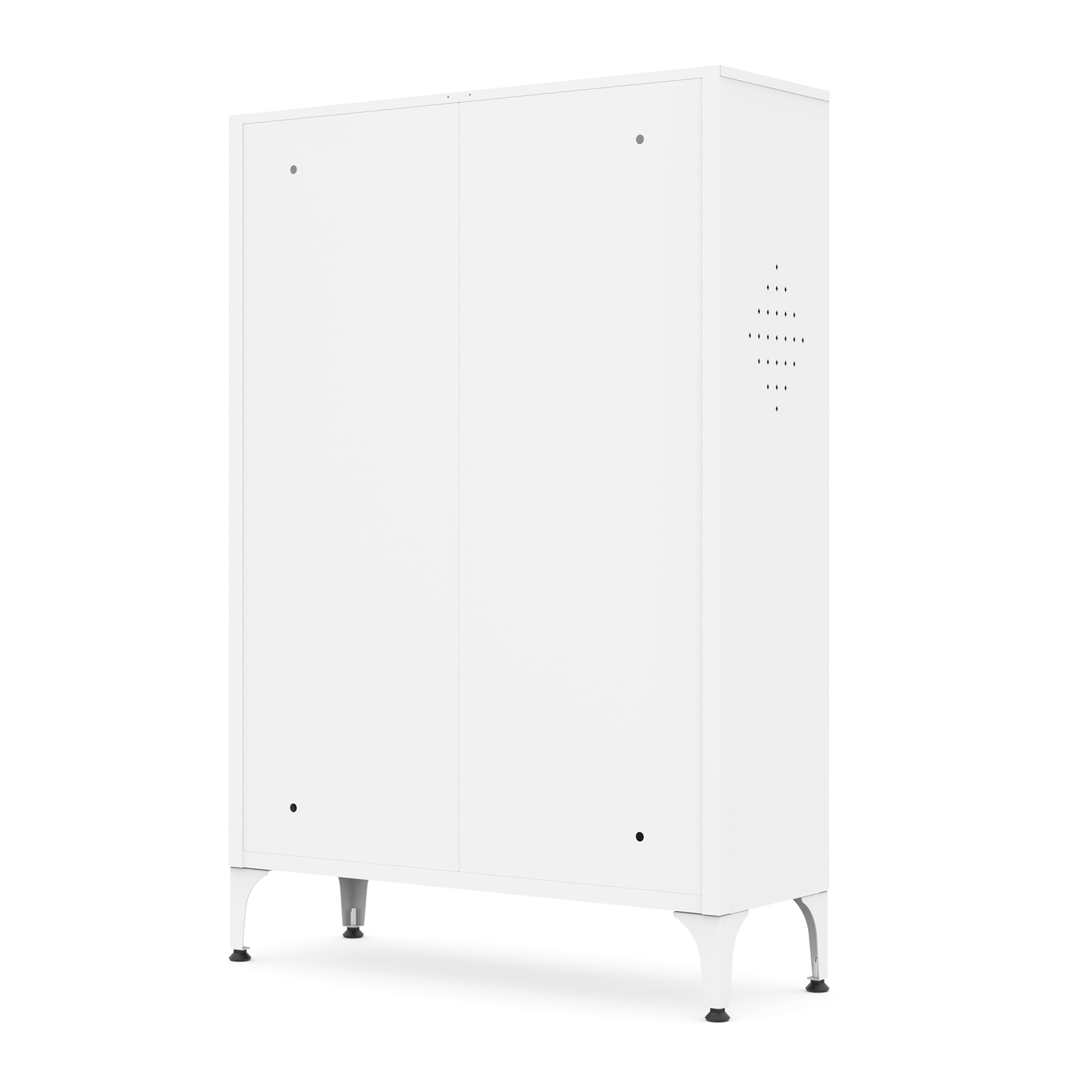 Kadyn 40"H Shoe Cabinet with 2 Flip Drawers, Steel Freestanding Shoe Rack Shoe Cupboard Organizer for Entryway, White Kadyn 40"H Shoe Cabinet with 2 Flip Drawers, Steel Freestanding Shoe Rack Shoe Cupboard Organizer for Entryway, White
