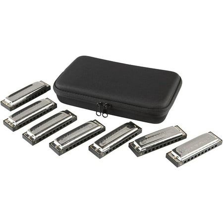 Hohner Blues Band 7-Piece Harmonica Set 1501 (Best Hohner Harmonica For Blues)
