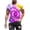 ZP-Hot Pink, variant on CFLVAEK Tie Dye T Shirts for Men Big and Tall Short Sleeve Tshirt Loose Fitted Round Neck Tshirts Summer Fashion Tees 2025 Green L