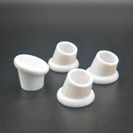 Clever Contraption Angled Glides for Eames Herman Miller Chairs | Furniture Feet Sliders | Set of 4