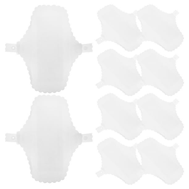 BESTYASH 10Ud Protectores Menstruales De Con Elegante Para Uso Femenino