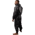 thumbnail image 3 of Title Boxing Rip-Stop Nylon PVC Rubber Lined Sauna Suit W/ Hood - Medium - Black, 3 of 6