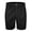 A459 Black, variant on Men's Casual Summer Shorts Lightweight Breathable Classic Fit Elastic Waist Drawstring with Button Detail and Side Pockets for Lounge Beach Vacation Golf Everyday Wear