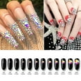 thumbnail image 4 of Nail Drill Glass Flat Bottom Drill Rhinestone Guomao Crystal Color Round Sticker  diy Handmade Jewelry Accessories Cross Border, 4 of 7