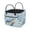 Blue Sea Turtle Print, variant on Bulopur Pink Floral Patchwork Print Quilted Laundry Basket Foldable Storage Basket with Handles and Pocket Vintage Design for Bedroom Bathroom Clothes Toys Organizing