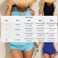 thumbnail image 2 of Guluxicc Women's 3 Piece Tankini Swimsuits with Cover Ups Tank Top Tummy Control Boyshorts Swim Bathing Suits for Summer Beach Vacation, 2 of 8