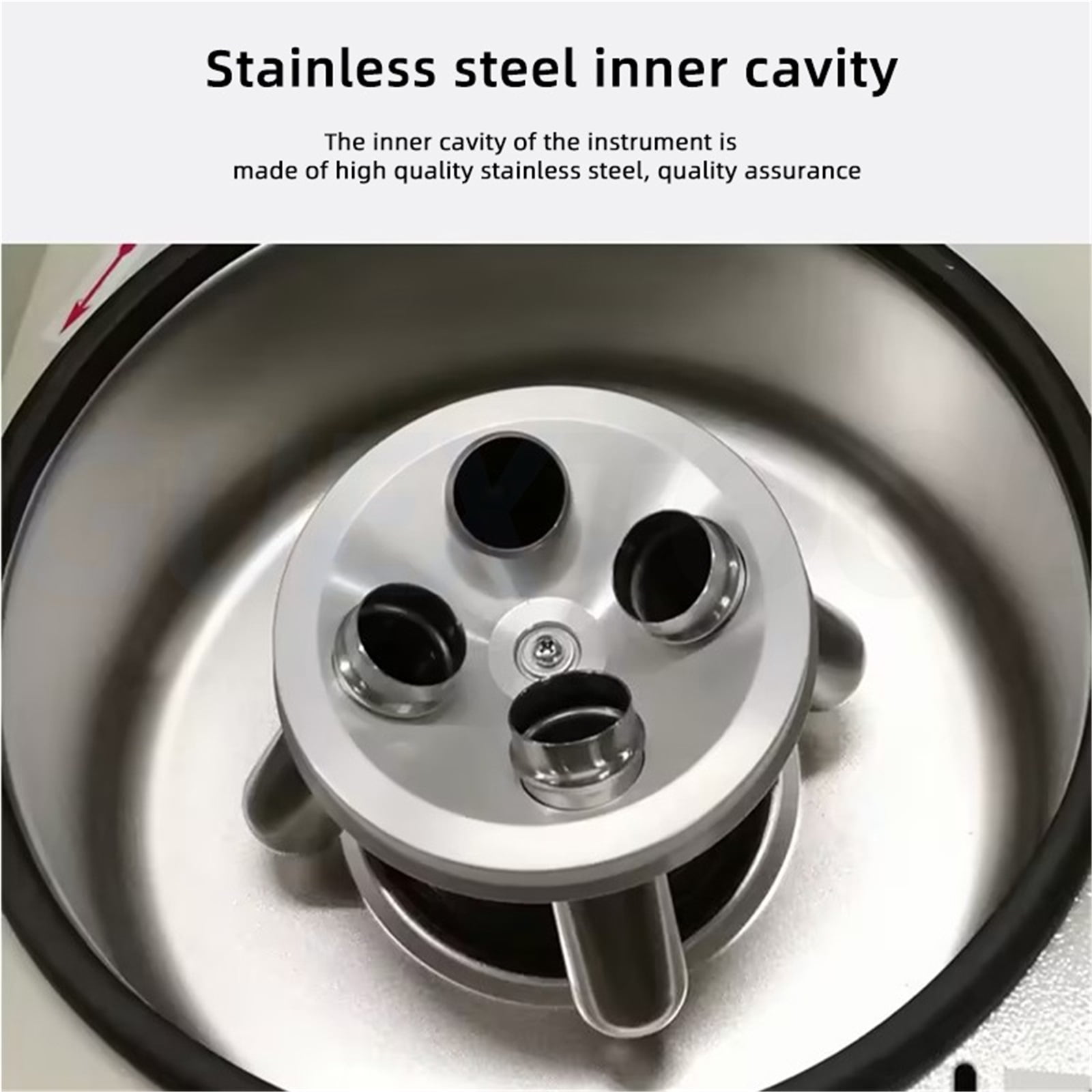 4*50ml Horizontal Automatic Balancing Centrifuge Portable Medical Centrifuge Brushless Motor Desktop Horizontal Rotor Machine ,High Lab Quality Material
