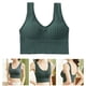 thumbnail image 4 of para mujer cuello en U acolchado Lencería confort Bralette Bra Crop Top Verde jinwen Top corto tipo bralette, 4 of 8