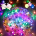 thumbnail image 1 of Luces tipo bola ZGWJ, 200 unidades, miniLED, multicolores, con destellos, 1 of 6