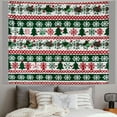 thumbnail image 2 of Orinice Christmas Sweater Snowflakes Holly Trees Tapestry Wall Hanging Unique Style for Home Wall Decor Art 50x40inch, 2 of 6