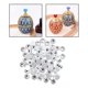 thumbnail image 5 of 100x Adorno Sunnimix Ramo Nupcial Cosido Espalda plana, 5 of 8