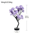 thumbnail image 4 of Mouliraty Beautiful Rose Bouquet LED Tree Table Lamp Lights Party Wedding Home Decor Gift, 4 of 4