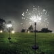 thumbnail image 1 of Juego de 2 luces solares de fuegos artificiales para jardín, impermeables, multicolores, para exteriores, con diseño de fuegos artificiales Lum., 1 of 5