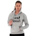 thumbnail image 4 of Big Little Spoons Cute Matching Set Hoodie Sweatshirt Women Brisco Brands 2X, 4 of 4