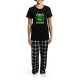 thumbnail image 4 of CafePress - Maguire Coat Of Arms Women's Dark Pajamas - Women's Short Sleeve Print T-Shirt and Pants Dark Cotton Pajama Set, 4 of 7