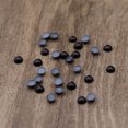 thumbnail image 4 of 2000 Pcs Perles Artificielles Demi-Rondes 4mm Perles Plates pour Bricolage Cadeau (Noir), 4 of 7