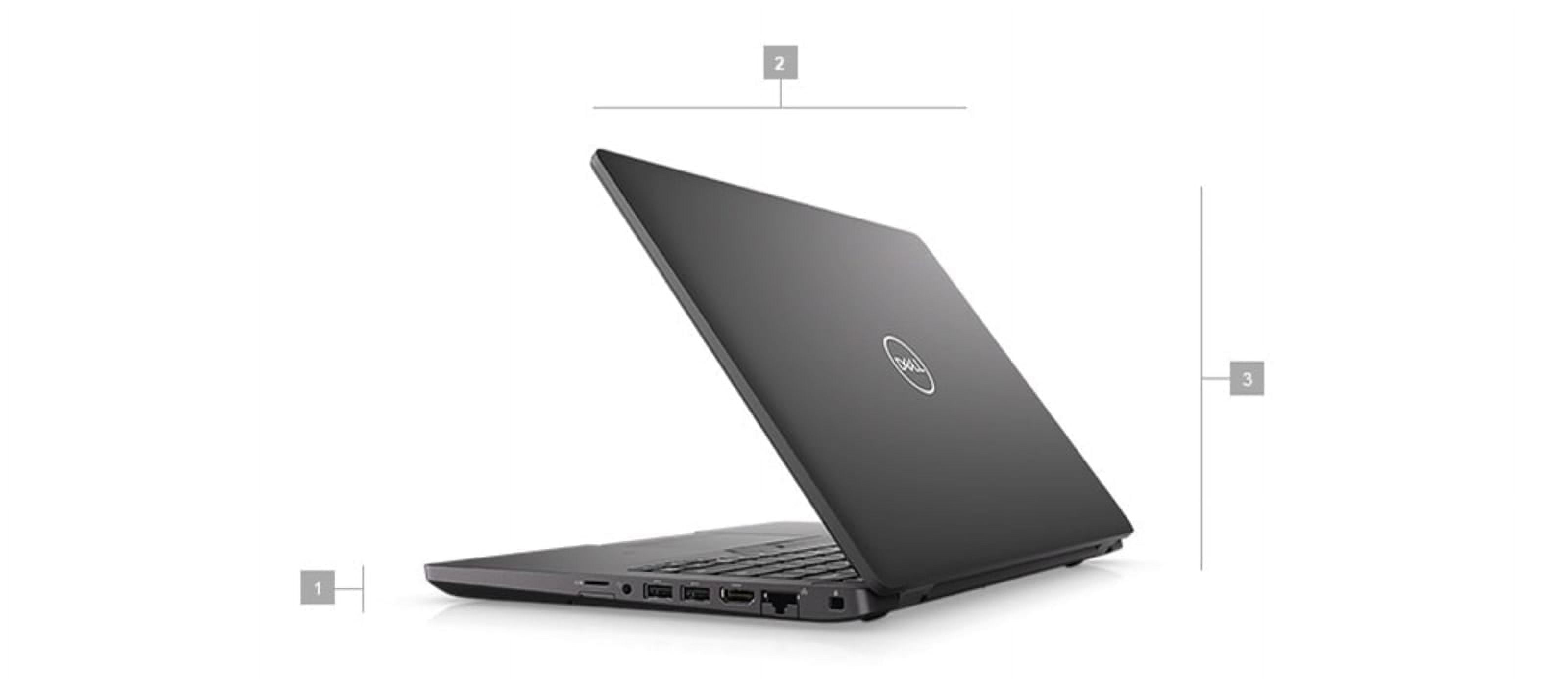 Dell Latitude 5400 Laptop 14" 1920x1080 FHD Core i5-8265U - 256GB SSD Hard Drive - 8GB RAM 4 cores @ 3.9 GHz Win 11 Pro Black