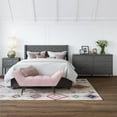 CosmoLiving by Cosmopolitan Westerleigh 6 Drawer Dresser, Graphite Gray