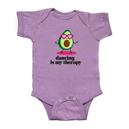 

Inktastic Dancing is my Therapy Funny Dance Gifts Gift Baby Girl Bodysuit