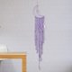 thumbnail image 2 of Atrapasueños de luna, 1 pieza, estilo bohemio, para colgar en la pared, de macramé, con luz para sala de estar y dormitorio., 2 of 8