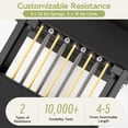 thumbnail image 5 of Joywind Foldable Pilates Reformer Machine - Extra-Wide & Lengthened Platform, 400 lbs Capacity, 5 of 8