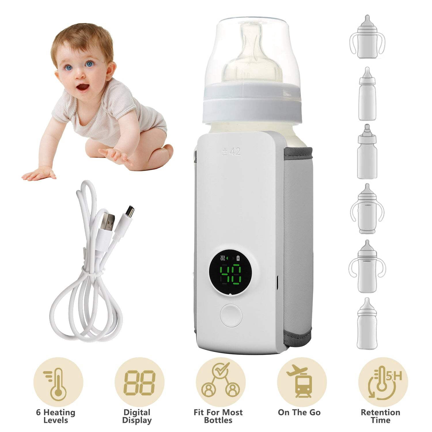 Portable Bottle Warmer On The Go Baby