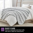 thumbnail image 3 of Brookstone Cooling Throw Gray, Solid Print, Nylon Polyethylene, Knit, 1 Piece, Standard Size, 3 of 12