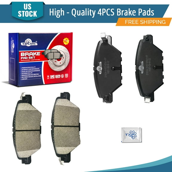 YXPCARS 4PCS Rear Ceramic Brake Pads for Mazda CX-9 2016-2022 All Models, D1934
