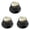 Black knob - 07, variant on LOOKSEVEN 3Pcs Guitar Reflector Knob For Les Paul SG - 3 Base Colors 10 Marble Top Options-Black knob - 01