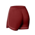 thumbnail image 6 of Women's Athletic Shorts High Waisted Put On Strech Bermuda Shorts Knee Length Quick-Dry Baggy Shorts Striped Print Joggers Shorts Comfort Casual Sweatpant Sporty Workout Gym Shorts, 6 of 6