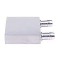 thumbnail image 3 of 40x40x12mm Aluminum Water Liquid Cooler Block Heatsink For Computer CPU Radiator, 3 of 7