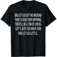 thumbnail image 1 of ¡Hermana, salgamos este fin de semana! Playera divertida y creativa, 1 of 5