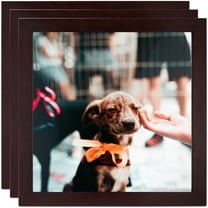 ArtToFrames 18" x 36" Mahogany Picture Frame, 18x36 inch Brown MDF Poster Frame (WOM-3978), 3 Pack