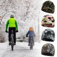 thumbnail image 4 of Winter Warm Skull Cap Soft Polar Fleece Beanie Hat Thick Windproof Watch Cap Skiing Outdoor Cap for Men Women, 4 of 8
