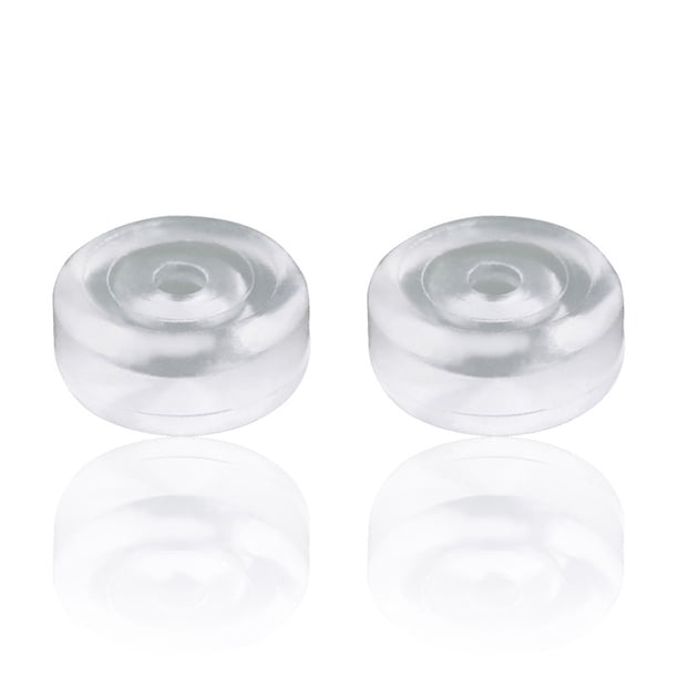 Jumpingount Tapones para tuercas de oreja, componentes de pendientes cómodos, 100 piezas para mujeres y niñas Ropa, zapatos y accesorios Miscelánea espesar estilo Jumpingount AP010089-03B