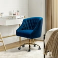 thumbnail image 5 of Lydia Manager's Chair with Swivel, Navy, 5 of 8
