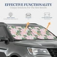thumbnail image 4 of Haiem Lilies Flowers Car Windshield Sun Shade (2 Pieces) Foldable Windshield Sun Shade Car Accessories for Truck SUV Pickup-Large, 4 of 7
